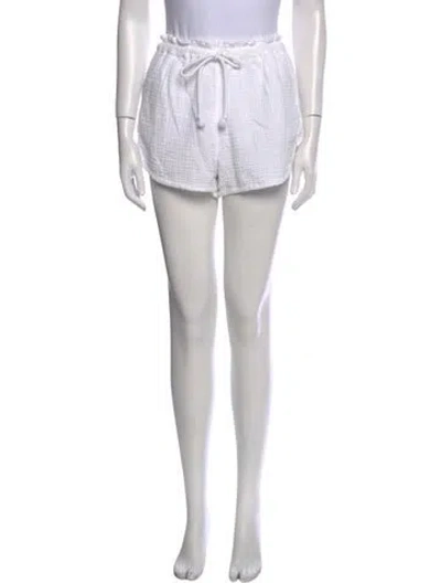 Pre-owned Xirena Mini Shorts In White