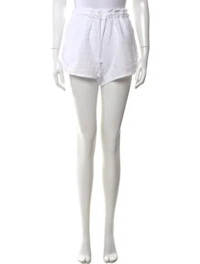 Pre-owned Xirena Mini Shorts In White