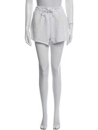 Pre-owned Xirena Mini Shorts In White