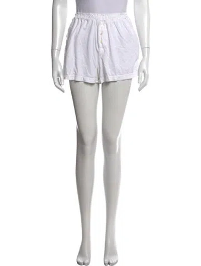 Pre-owned Xirena Mini Shorts In White