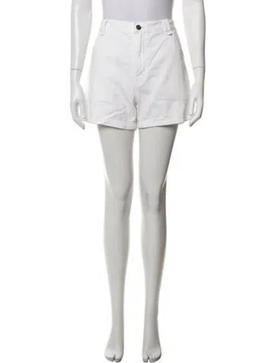 Pre-owned Xirena Mini Shorts In White