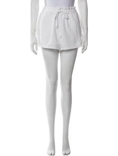 Pre-owned Xirena Mini Shorts In White