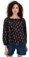 Xirena Mira Top Wheat Stamp In Multi