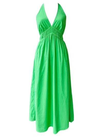 Xirena Mollie Midi Dress In Green Glow