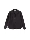 Xirena Long-sleeved Cotton Shirt In Black