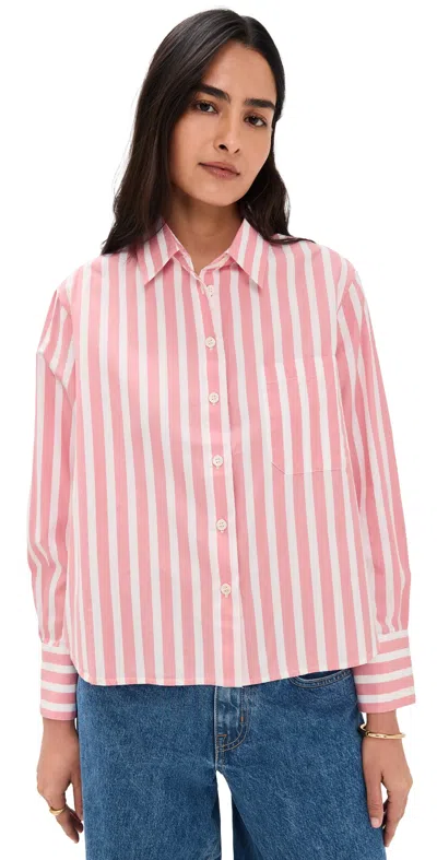 Xirena Monroe Shirt Rosebud Stripe