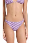 Xirena Nala Bikini Bottom In Purple Clover In Purple