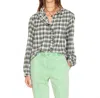 Xirena Nicholson Shirt In Green Brook In Multi