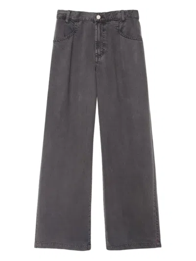Xirena Nixon Wide-leg Jeans In Gray
