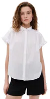 Shop Xirena Noah Shirt White