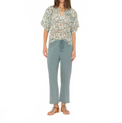 Xirena Ozzie Pant In Dusty Sage In Multi