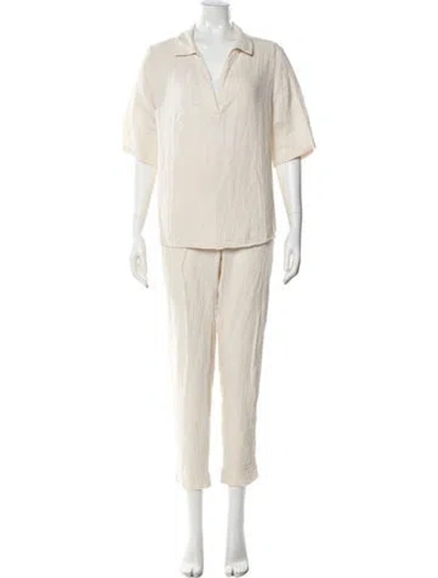 Pre-owned Xirena Pant Set In Neutral