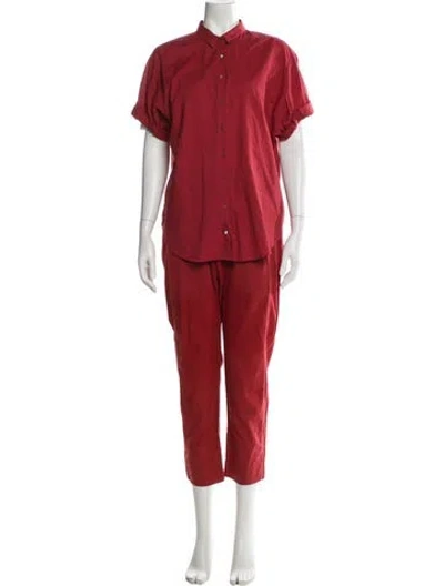 Pre-owned Xirena Pantsuit In Red