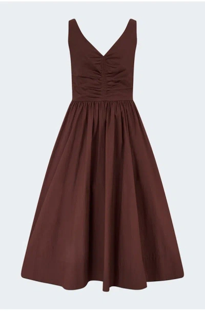 Xirena Patrice Dress In Adobe Brown