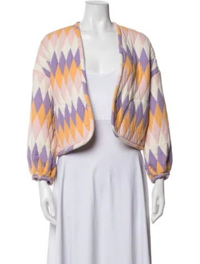 Pre-owned Xirena Patterned Jacket In Multicolor