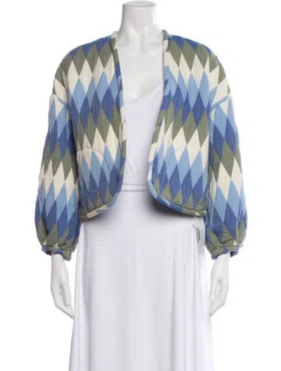 Pre-owned Xirena Patterned Jacket In Multicolor