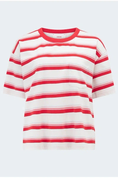 Xirena Paulina Tee In Popsicle In Red