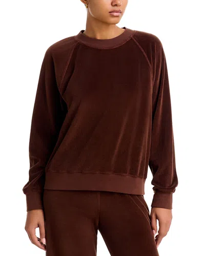 Xirena Pierre Cotton Blend Sweatshirt In Brown