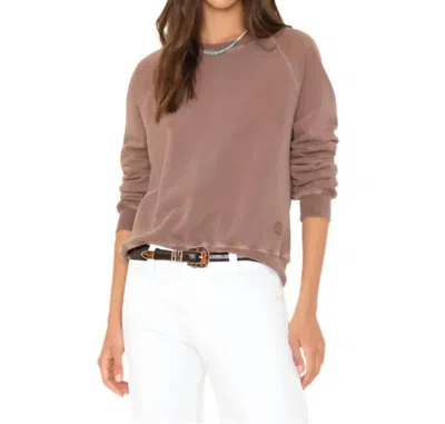 Xirena Pierre Long Sleeve Sweatshirt In Pecan In Brown