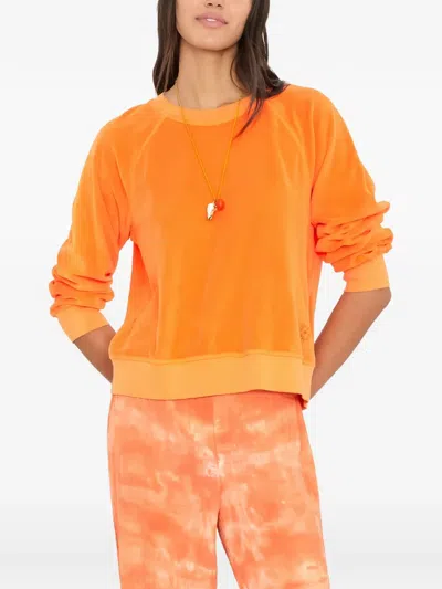 Xirena Pierre Raglan-sleeve Sweatshirt In Orange