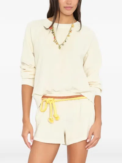 Xirena Pierre Raglan-sleeve Sweatshirt In White