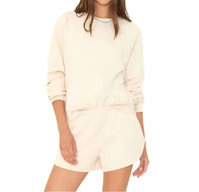 Xirena Pierre Terry Sweatshirt In Oysterette In Neutral