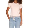 Xirena Pixie Tee In Cameo Shells In Neutral