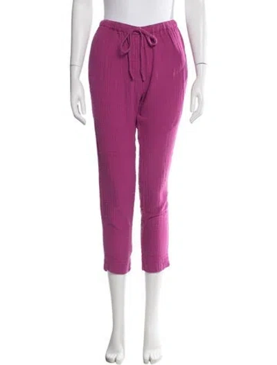 Pre-owned Xirena Pleated Accents Sweatpants In Purple
