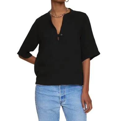 Xirena Ports Top In Black