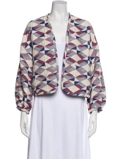Pre-owned Xirena Printed Blazer In Multi