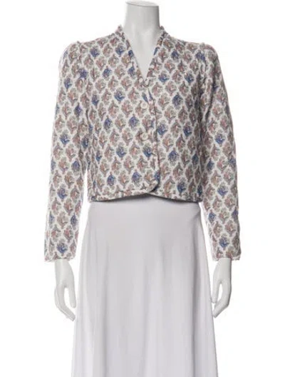 Pre-owned Xirena Printed Jacket In Multi