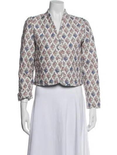 Pre-owned Xirena Printed Jacket In Multi