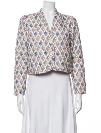 Pre-owned Xirena Printed Jacket In Multicolor