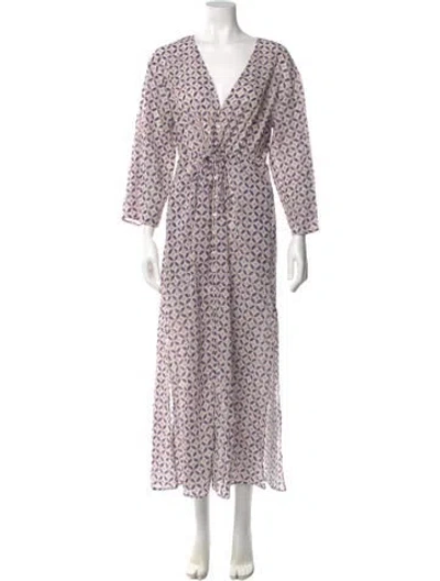 Pre-owned Xirena Printed Long Dress