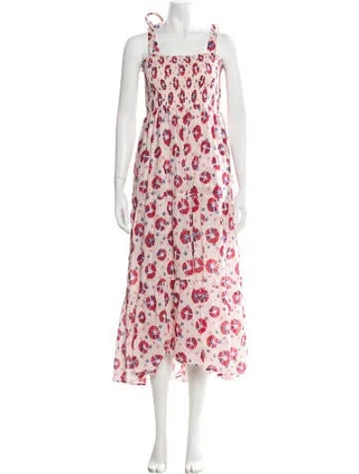 Pre-owned Xirena Printed Midi Length Dress W/ Tags In Neutrals