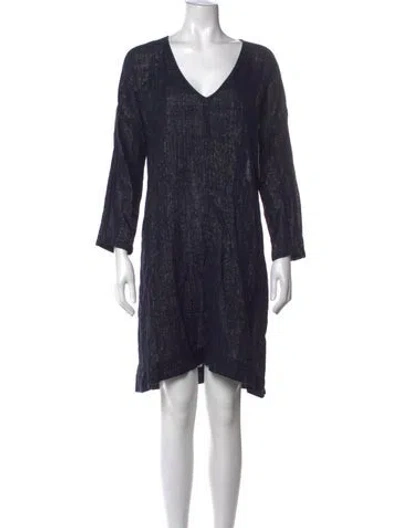 Pre-owned Xirena Printed Mini Dress In Black