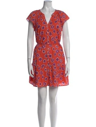 Pre-owned Xirena Printed Mini Dress In Multi