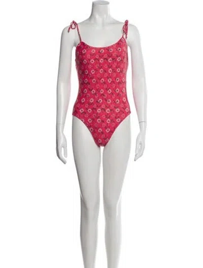 Pre-owned Xirena Printed One-piece W/ Tags In Pink