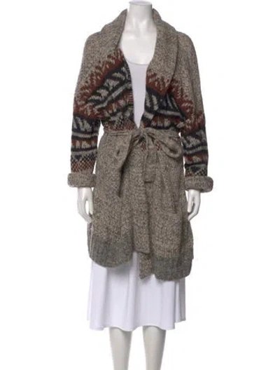 Pre-owned Xirena Printed Sweater In Neutral