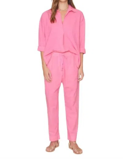 Xirena Pull On Draper Pants In Rose Pink