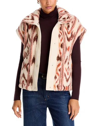 Xirena Ravena Faux Fur Vest In Multi