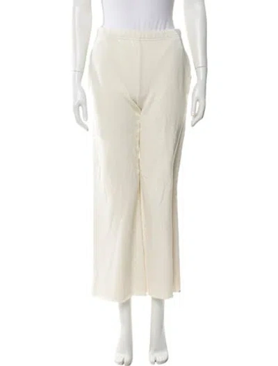 Pre-owned Xirena Raw-edge Trim Sweatpants In Neutral