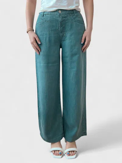 Xirena Rianne Pant In Mineral Green In Blue