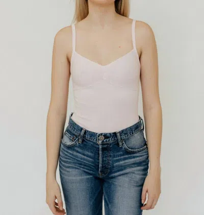 Xirena Romilly Bodysuit In Powder Pink