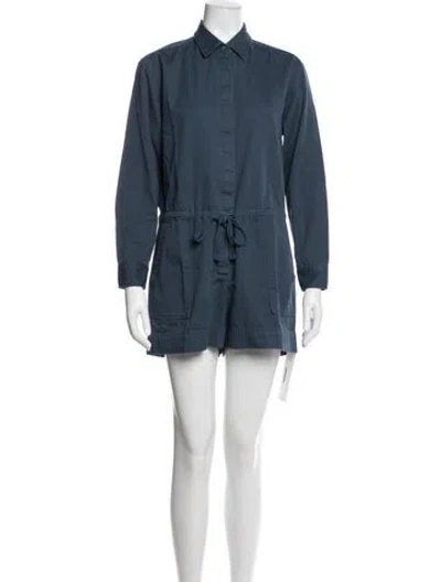 Pre-owned Xirena Romper In Blue