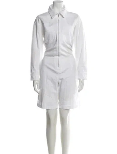 Pre-owned Xirena Romper In Neutral