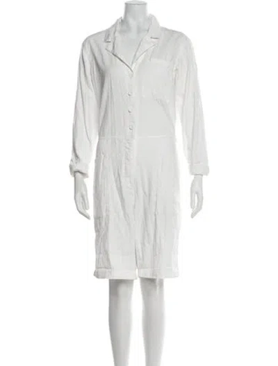 Pre-owned Xirena Romper In White