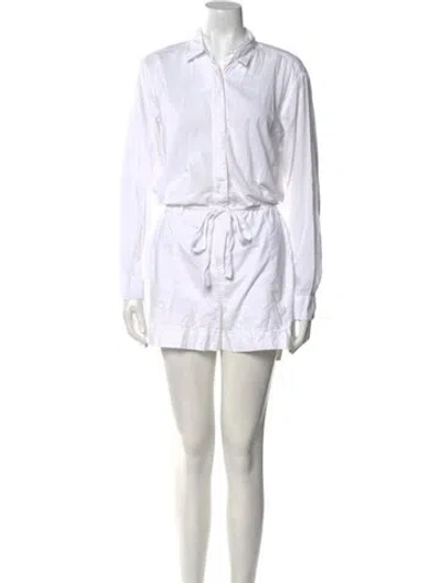 Pre-owned Xirena Romper In White