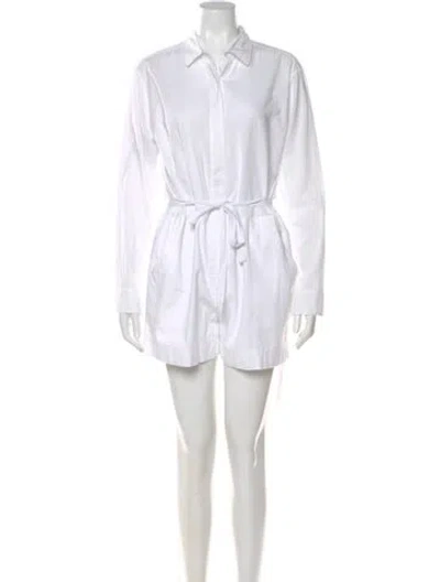 Pre-owned Xirena Romper In White