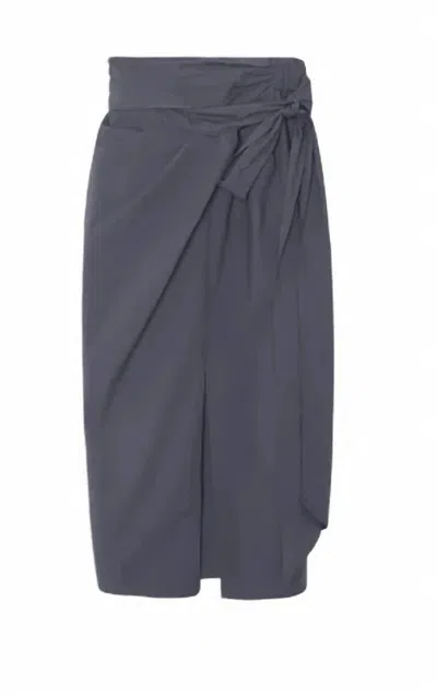 Xirena Sabrina Skirt In Cinder Blue
